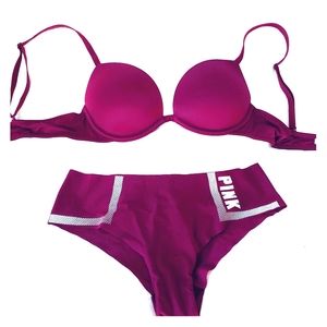 Victoria's Secret Pink Bra and Panty set